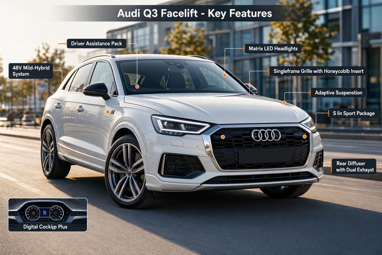 Audi Q3 Facelift - Image 5